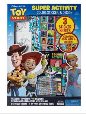Disney Pixar Toy Story Super Activity Set Brand New